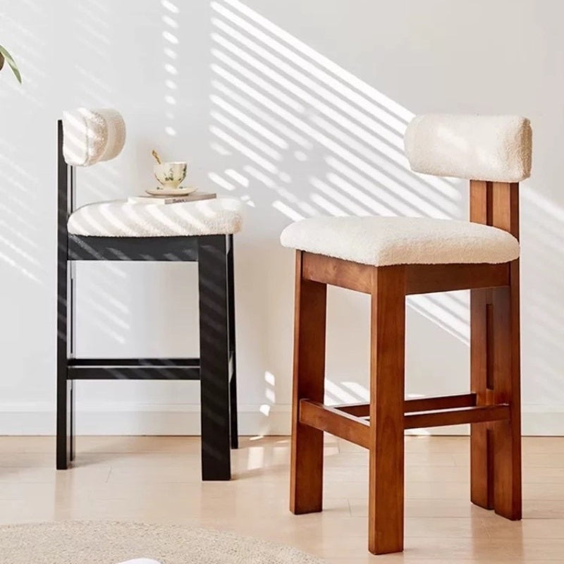 Vintage solid wood dining chair French