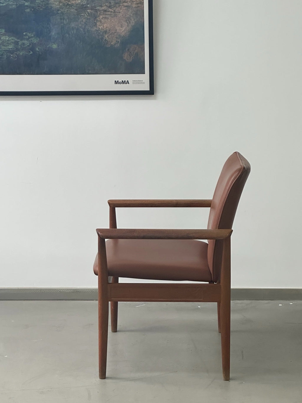 Office Chair Diplomat Chair Model 209 by Finn Juhl