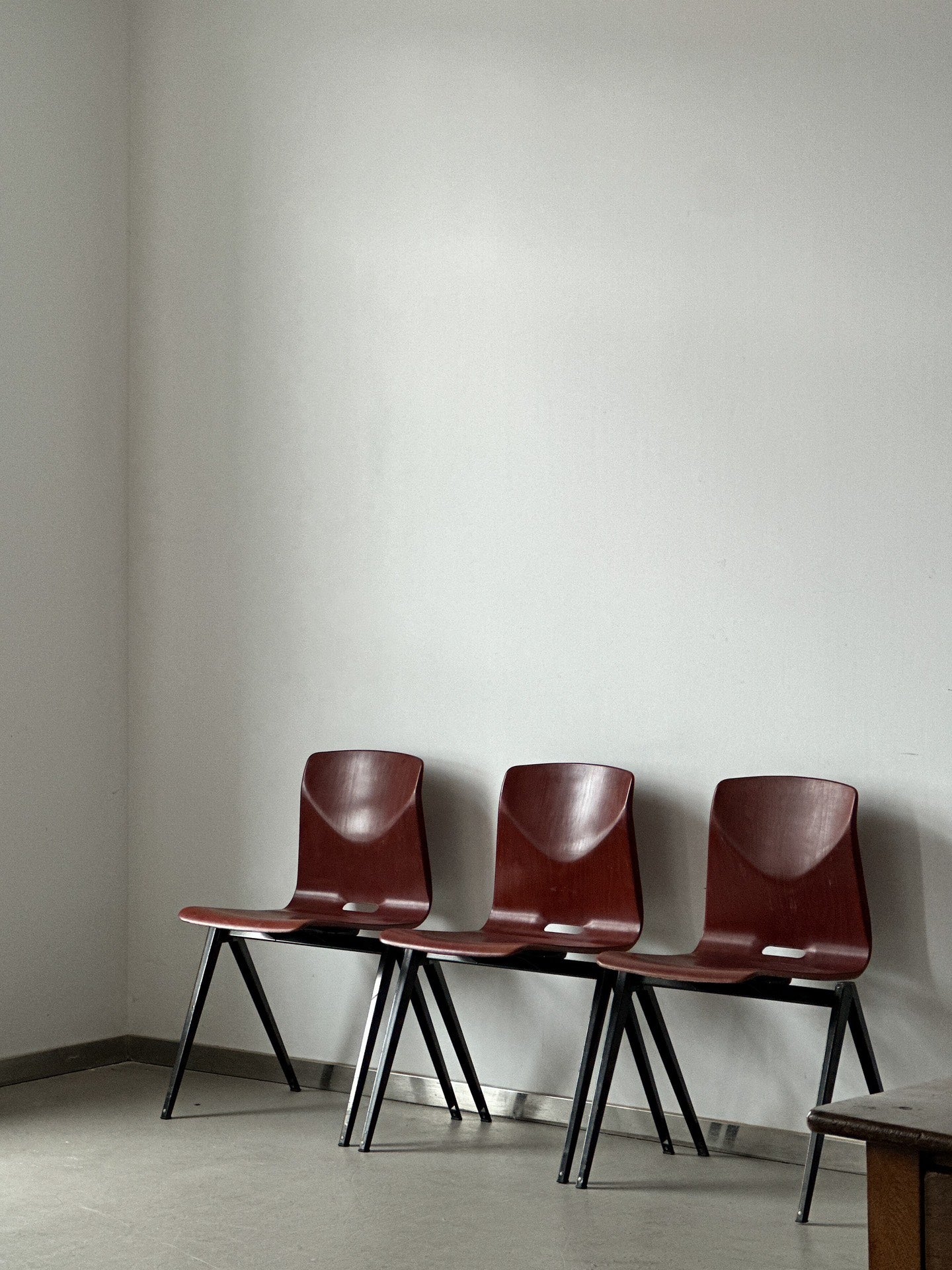 Vintage Dutch Classic Student Chair by Galvanitas S22