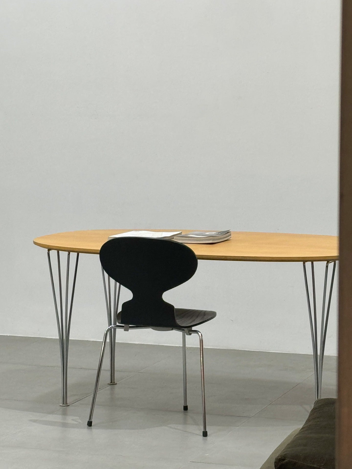 Super-Elipse Dining Table by Piet Hein and Bruno Mathsson
