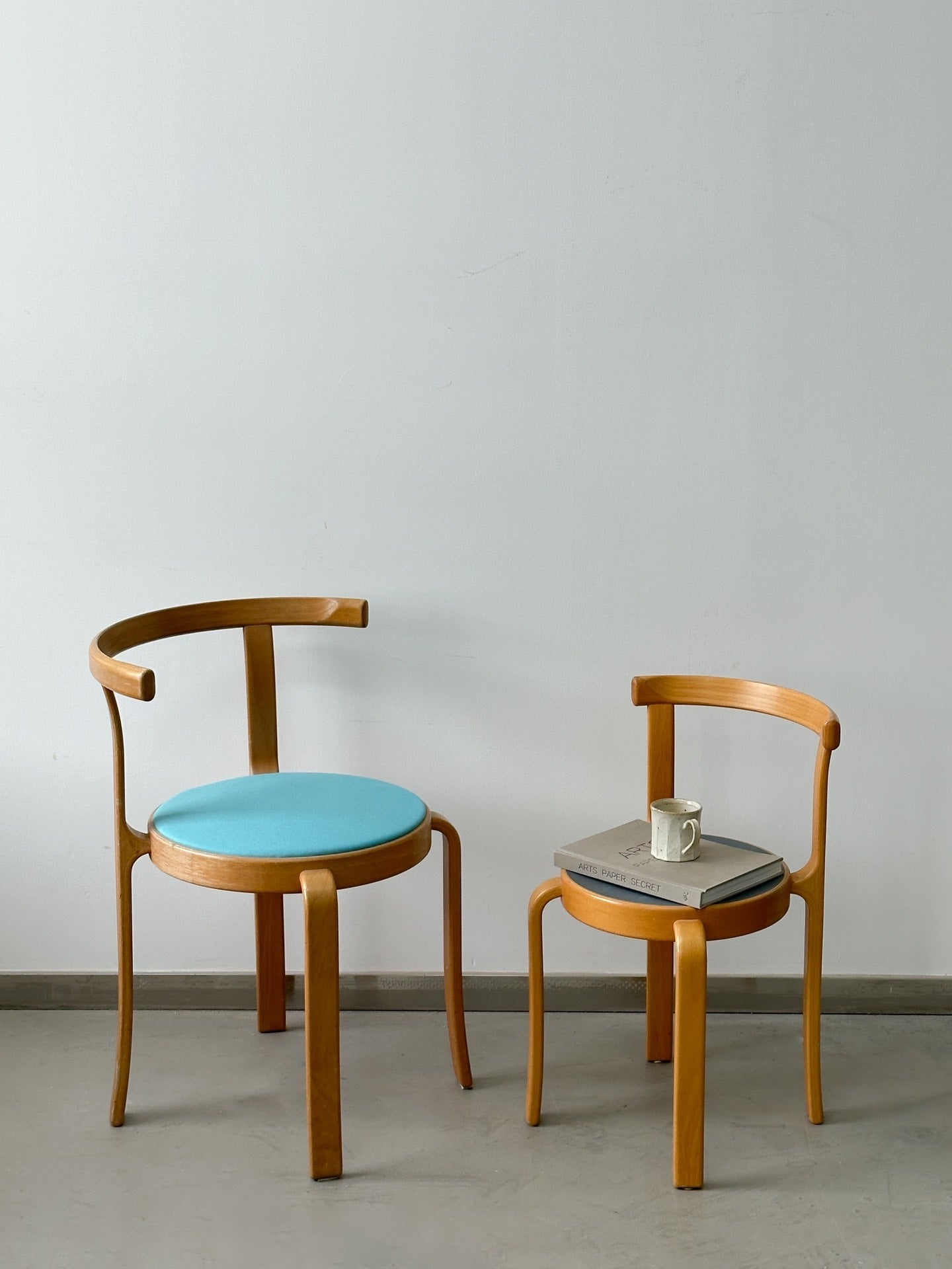 Danish Children's Table and Chair Set by Rud Thygesen and Johnny Sorensen