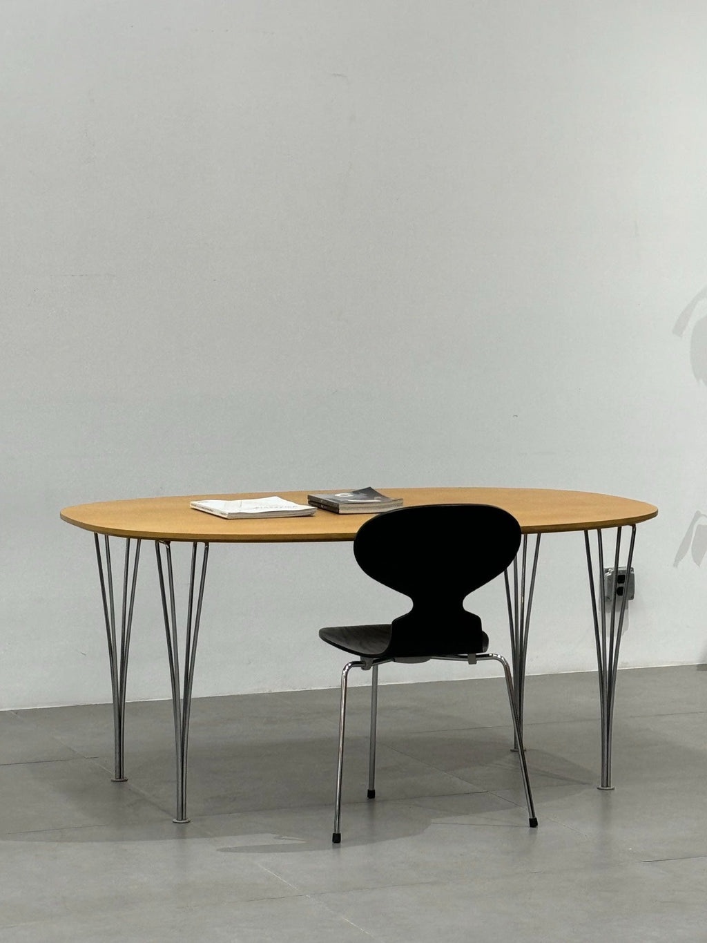 Super-Elipse Dining Table by Piet Hein and Bruno Mathsson