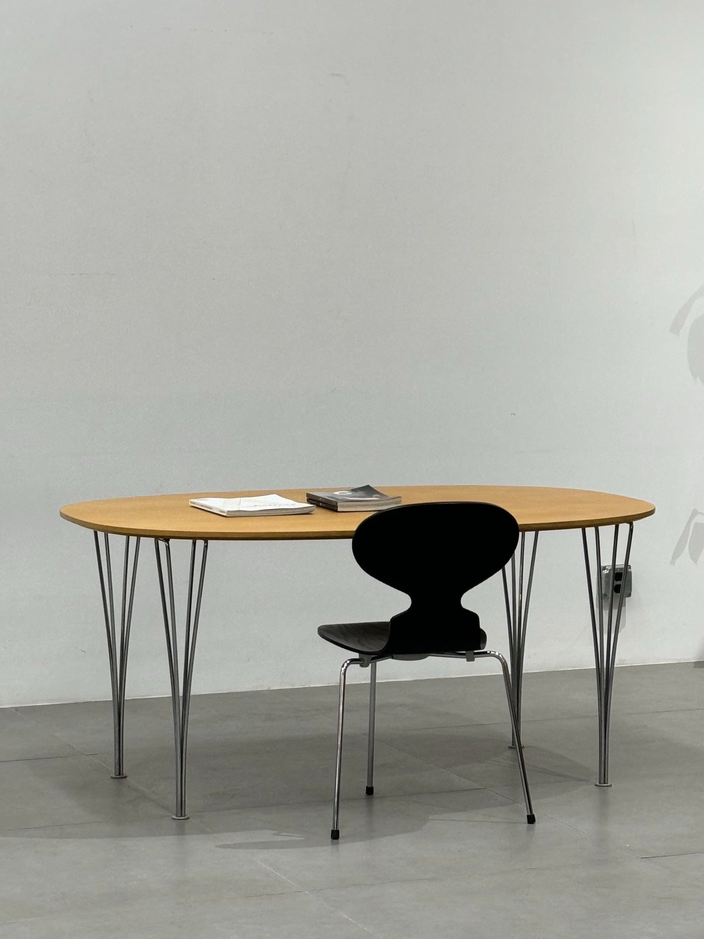 Super-Elipse Dining Table by Piet Hein and Bruno Mathsson