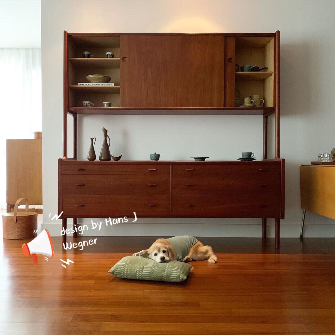 Danish Classic Designer Sideboard by Hans J Wenger