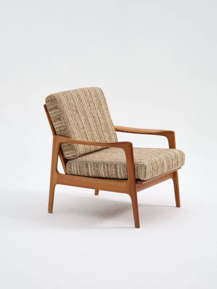 Vintage Scandinavian Armchairs by Unknown Designer