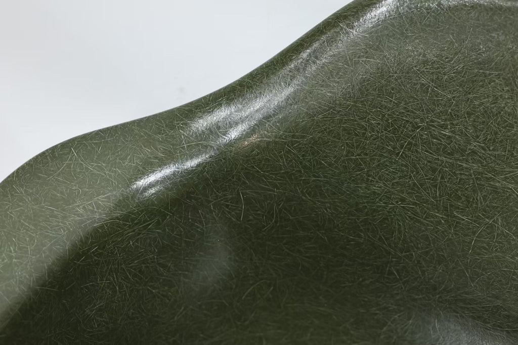 Green Eames DAR Eiffel Chair by Charles and Ray Eames