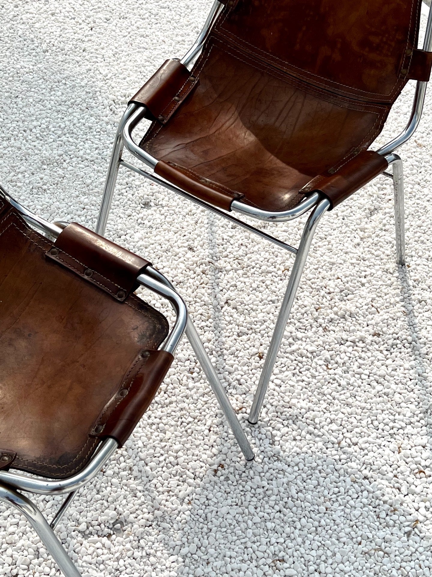 Stylish Dining Chairs by Charlotte Perriand