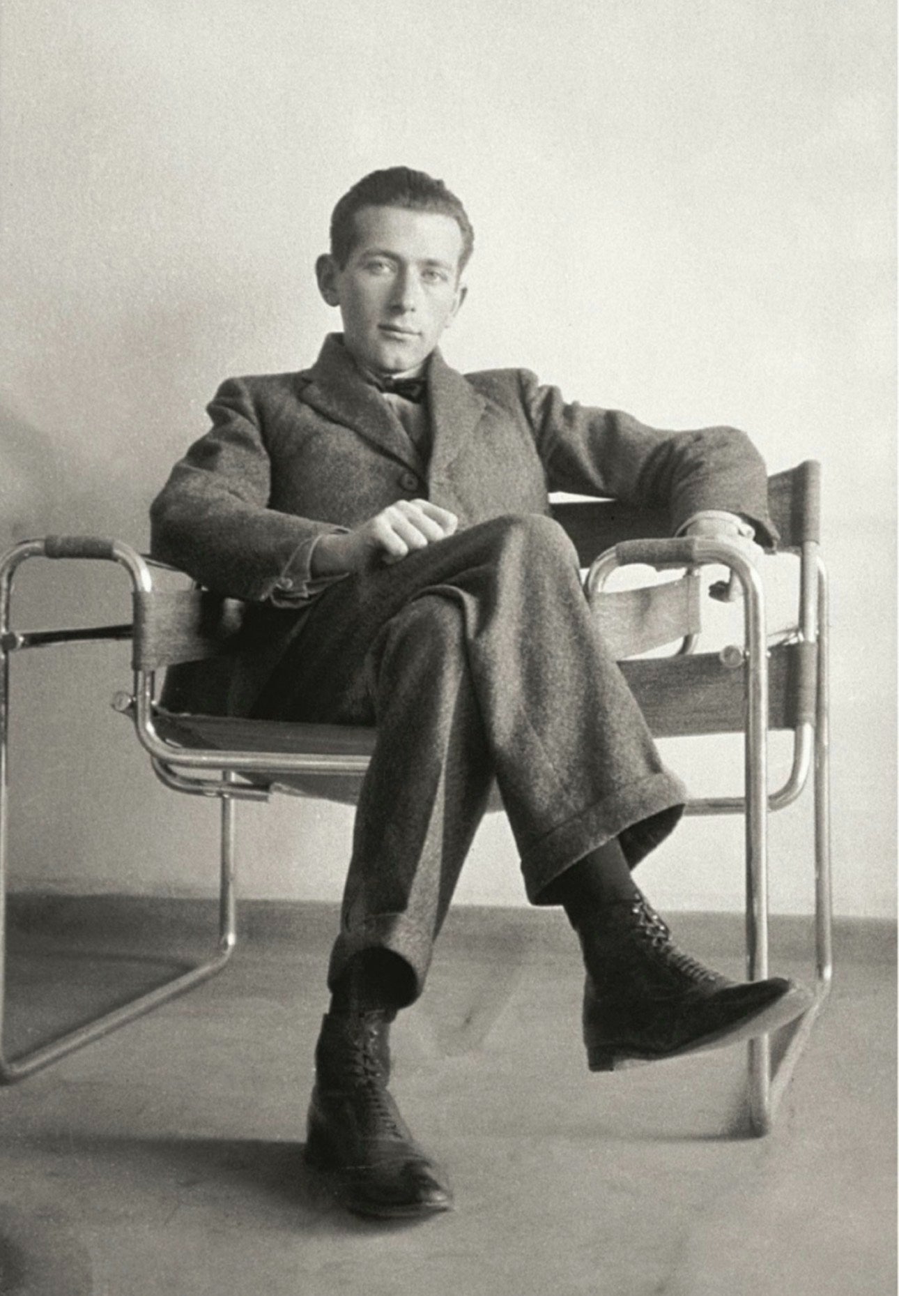 Brown Wassily Chair by Knoll