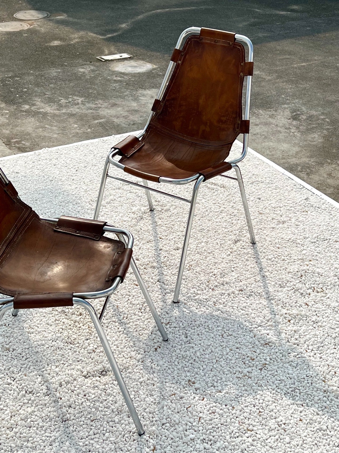 Stylish Dining Chairs by Charlotte Perriand