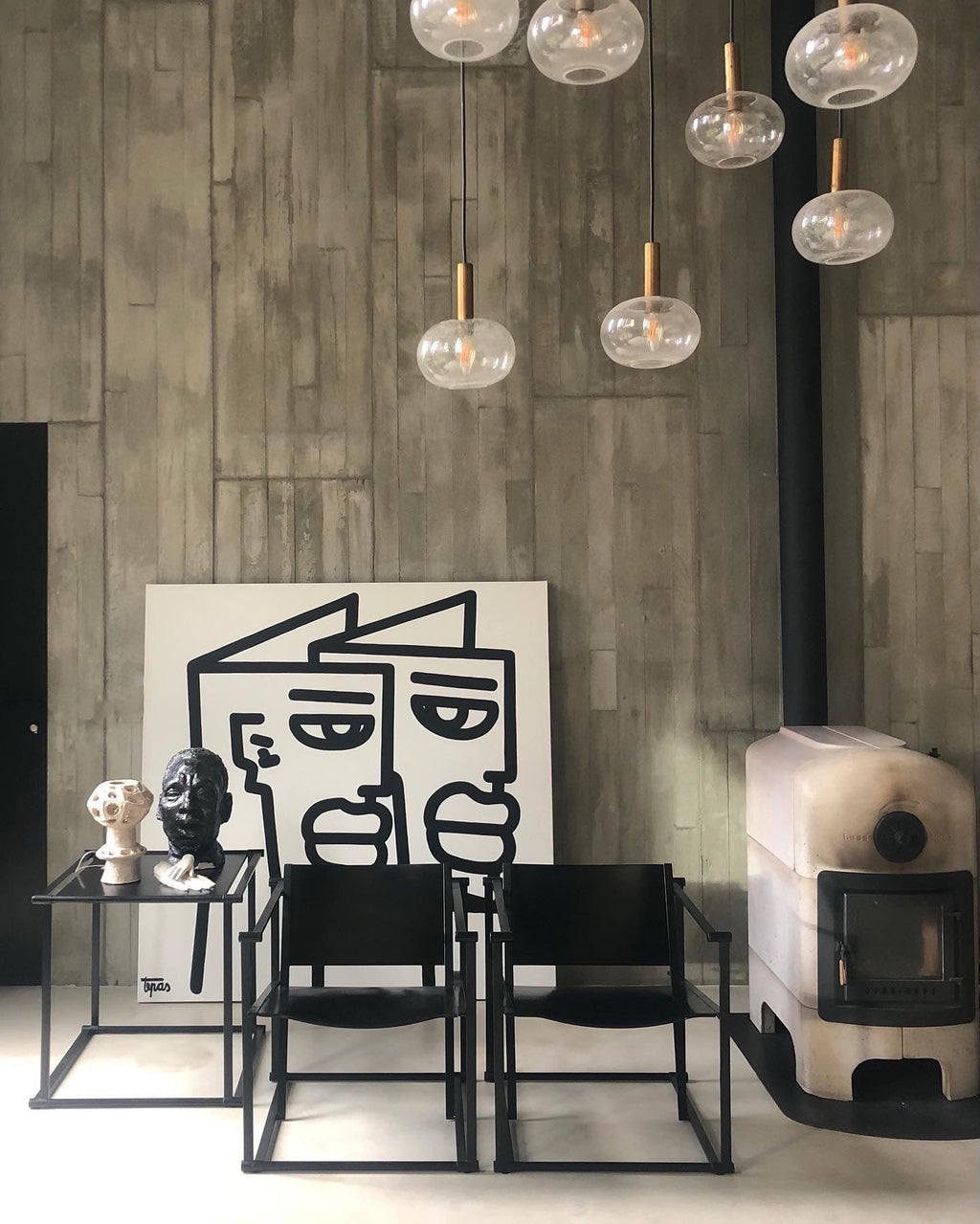 FM62 Leather Cubic Chairs by Radboud van Beekum