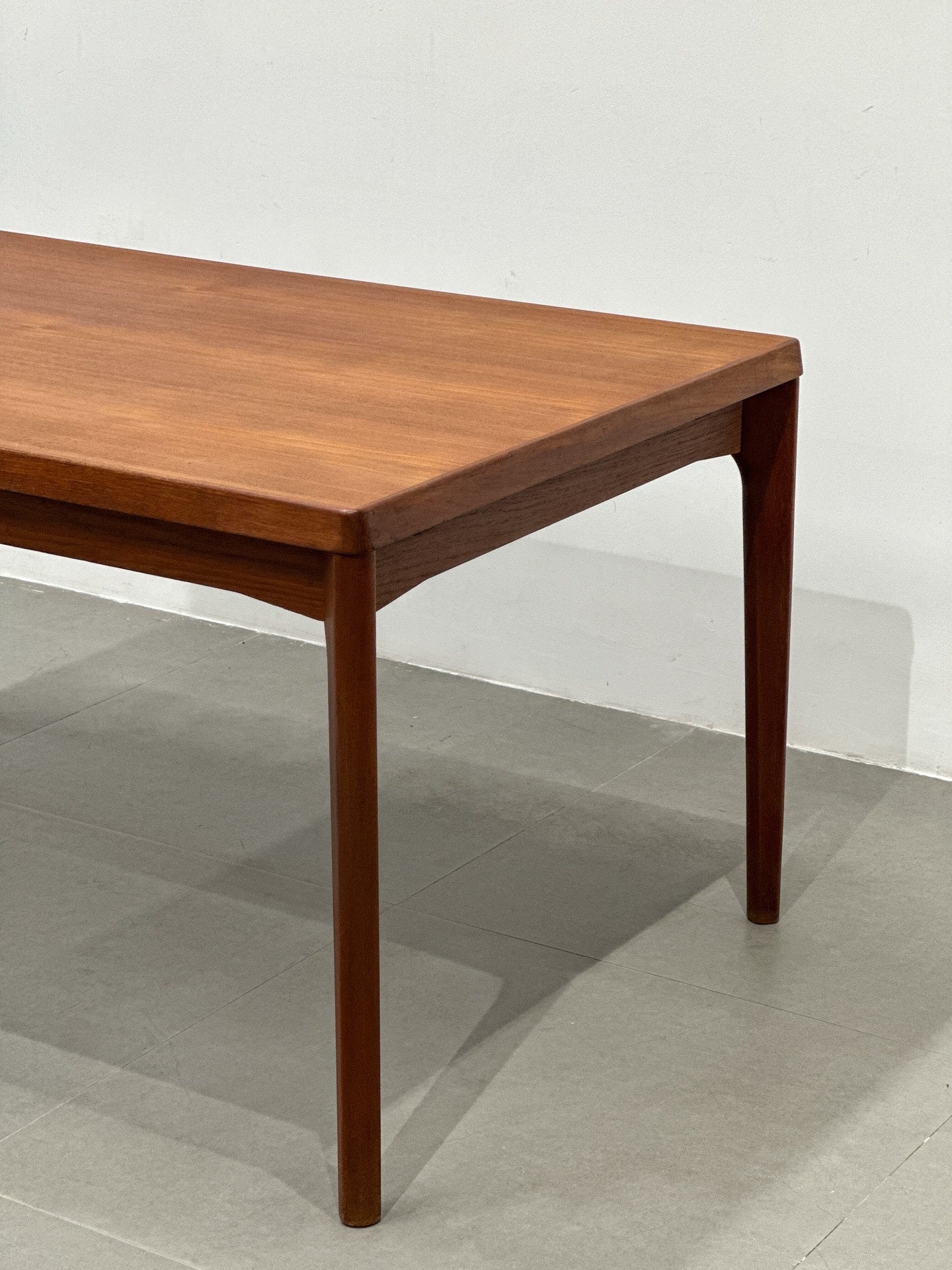 Danish Extendable Teak Dining Table by Henning Kjaernulf