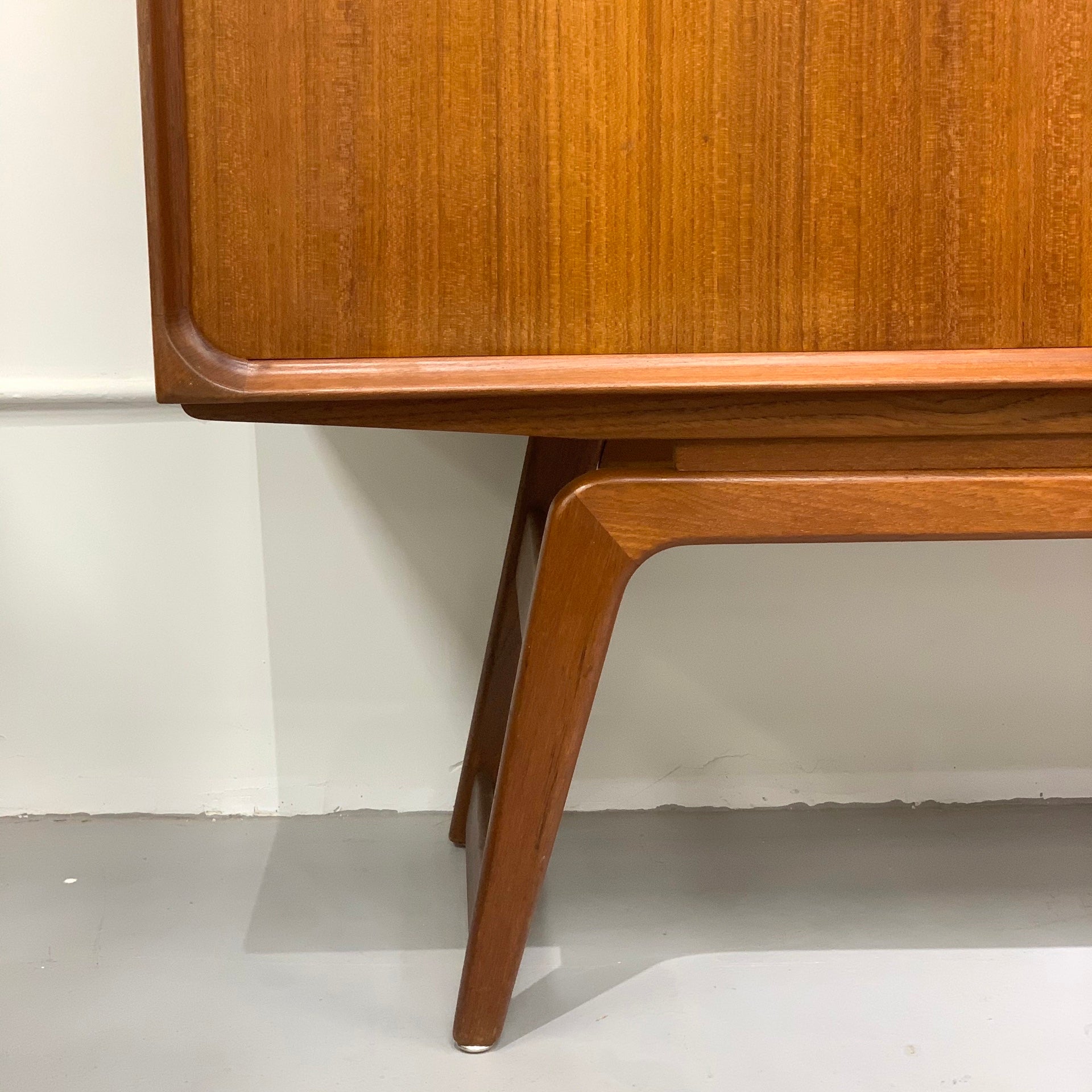 Teak Sideboard Display Cabinet by Clausen & Søn
