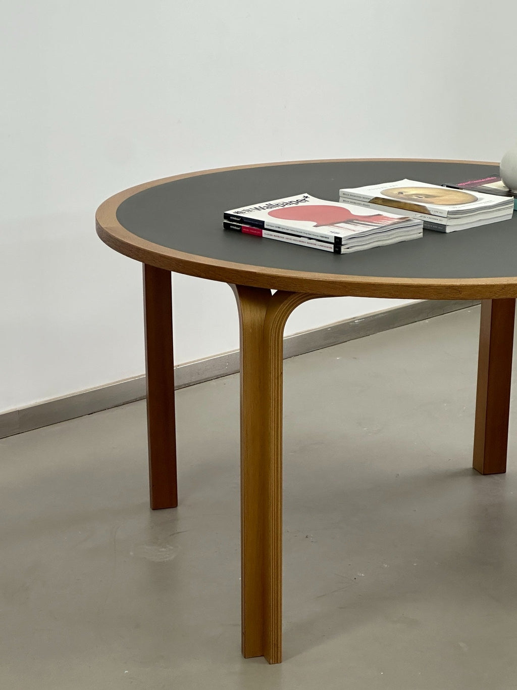 Danish Round Dining Table: DRDT by Rud Thygesen & Johnny Sorensen