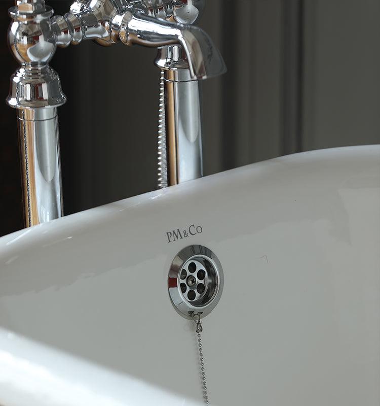 Doré Floor-Standing Chaise Longue Bathtub