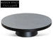 1.1m Round Coffee Table - Black Oak Coffee Tables
