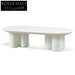 1.3m Coffee Table - Full White Coffee Table