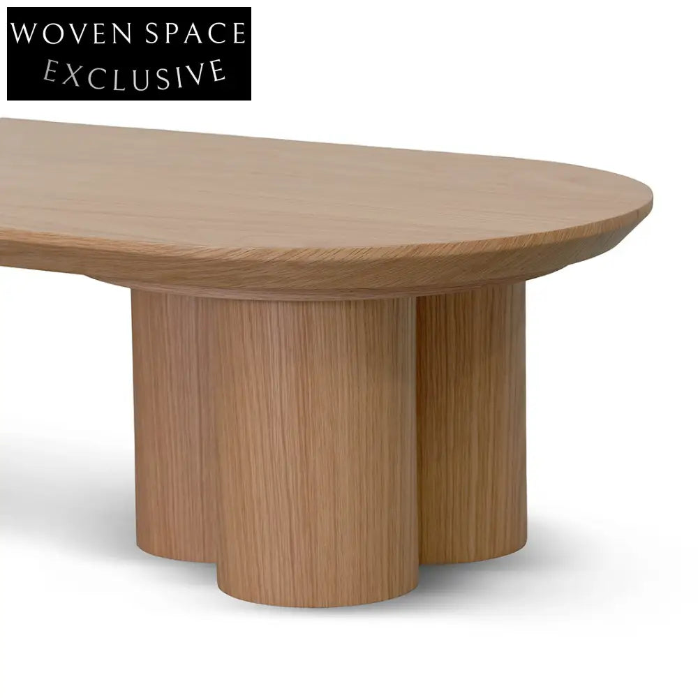 1.3m Coffee Table - Natural Oak Coffee Table