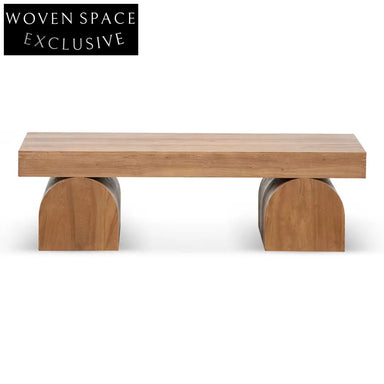 1.3m Elm Coffee Table - Natural Coffee Tables