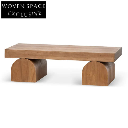 CCF8284-NI 1.3m Elm Coffee Table - Natural