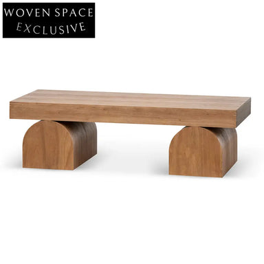 CCF8284-NI 1.3m Elm Coffee Table - Natural