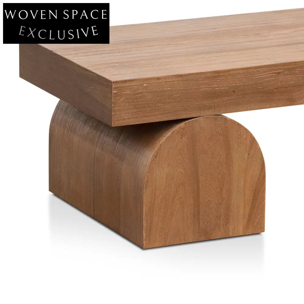 1.3m Elm Coffee Table - Natural Coffee Tables