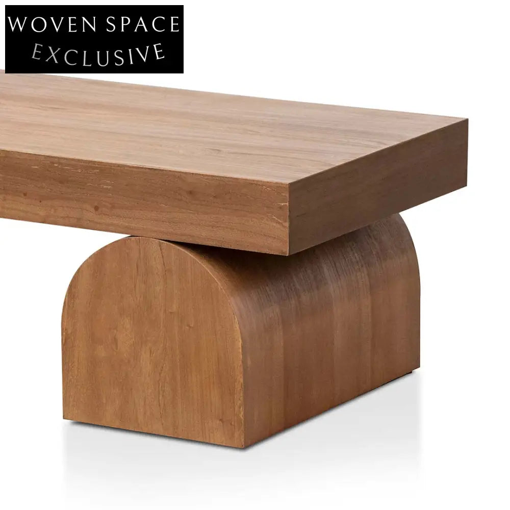 1.3m Elm Coffee Table - Natural Coffee Tables