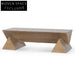 1.52m Elm Coffee Table - Natural Coffee Tables