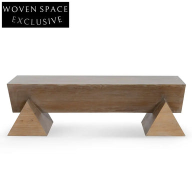 1.52m Elm Coffee Table - Natural Coffee Tables