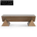 1.52m Elm Coffee Table - Natural Coffee Tables