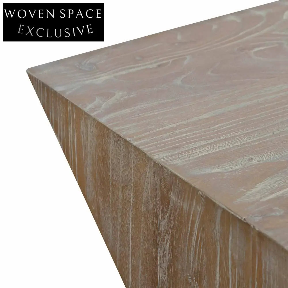 1.52m Elm Coffee Table - Natural Coffee Tables