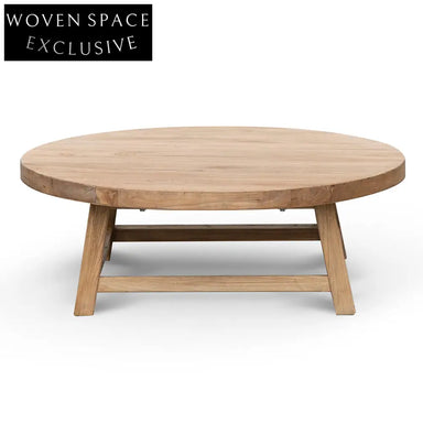 100cm Elm Coffee Table - Natural Coffee Tables