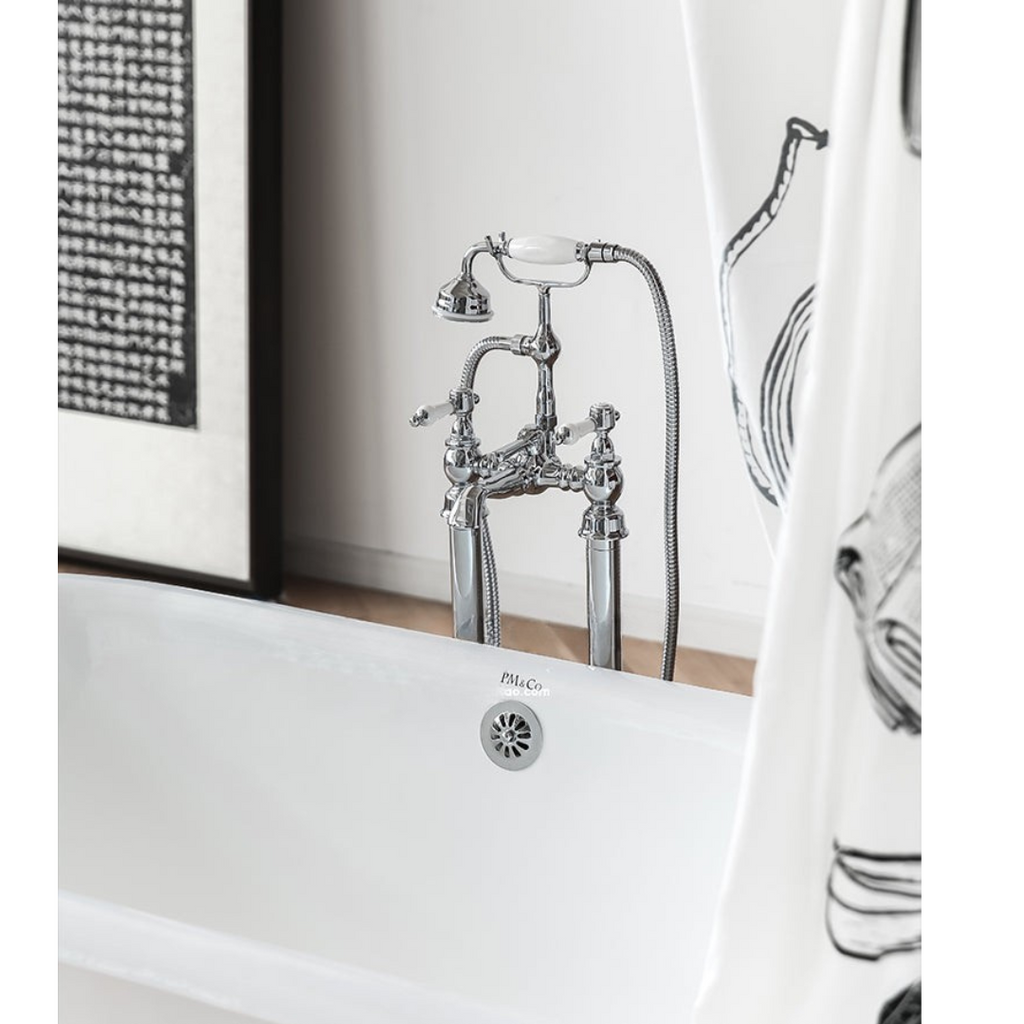 Chaise Longue Cast Iron Bathtub – Custom Color Options