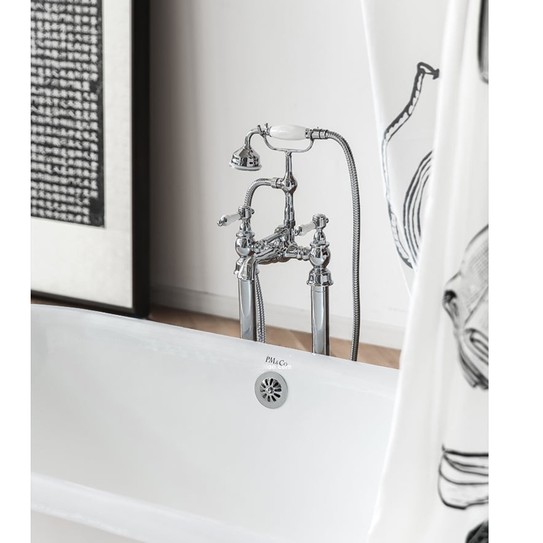 Chaise Longue Cast Iron Bathtub – Custom Color Options