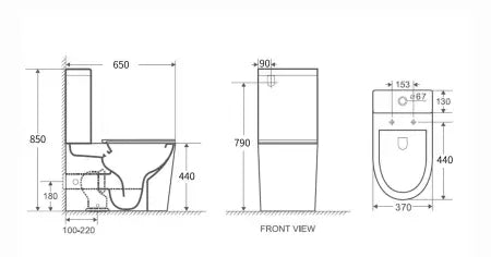 Walton Back To Wall Toilet Suite