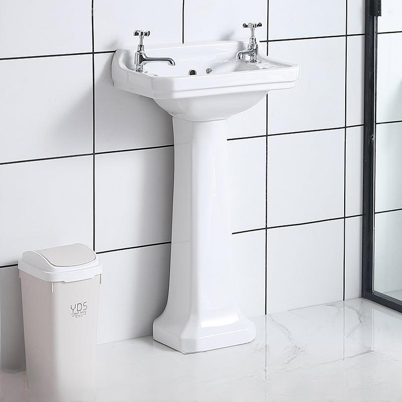 Campania  Debolai British Style Small Pedestal Basin