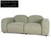 2 Seater Sofa - Coral Light Green Stool