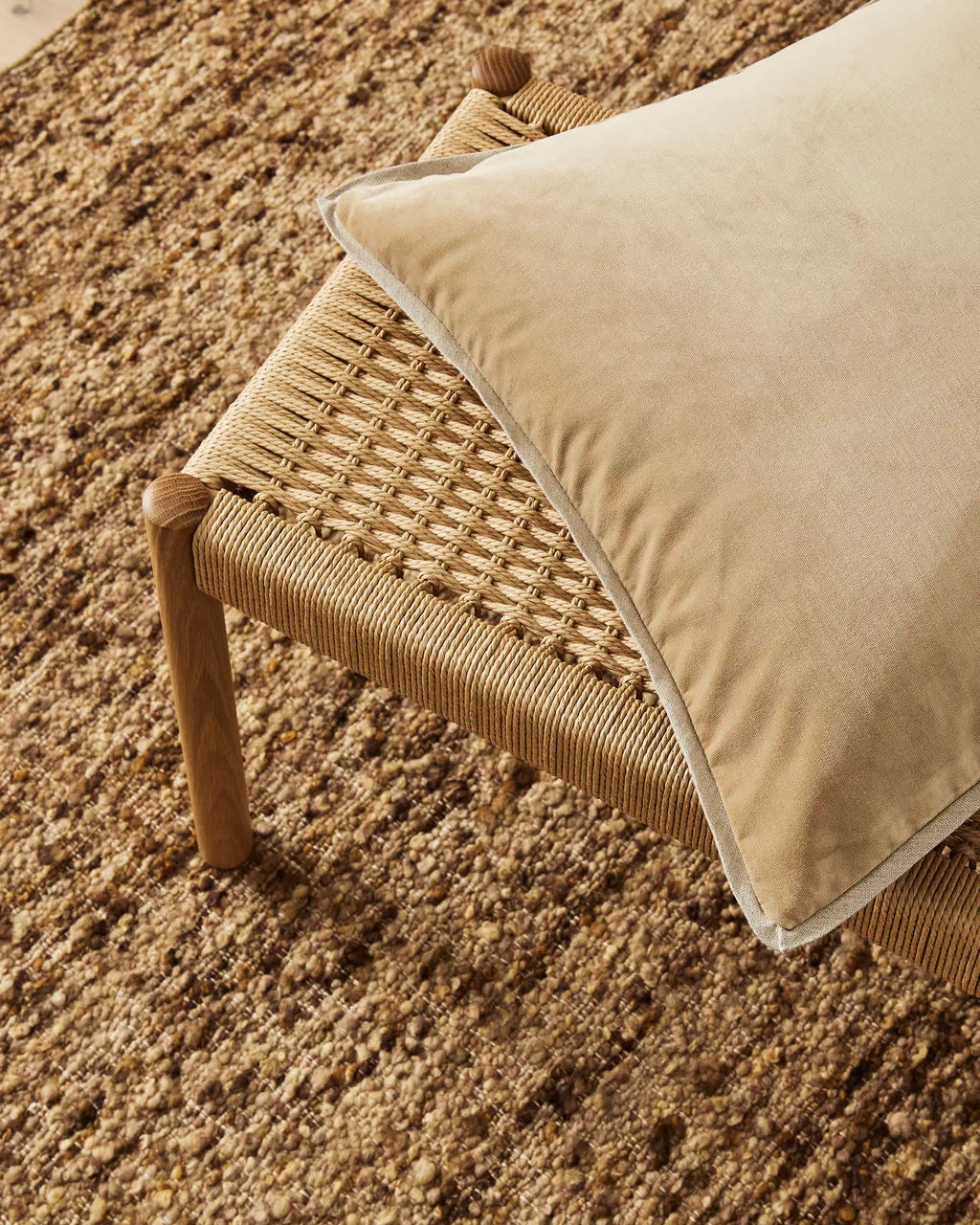 Weave Henley Floor Rug - Natural