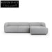 3 Seater Right Chaise Sofa - Graphite Grey Sofas