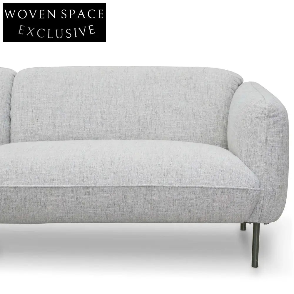 3 Seater Sofa - Light spec grey Sofas