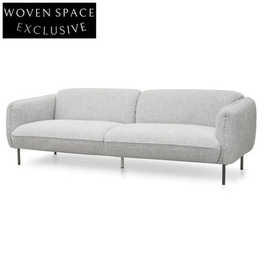 CLC920-IG - 3 Seater Sofa - Light spec grey fabric