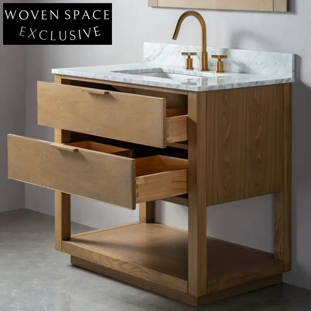 30-inch Modern Bathroom Vanity with Soft-Close Drawers and Premium Finish