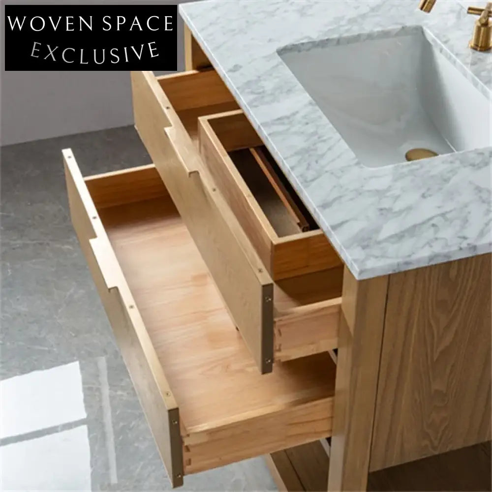 30-inch Modern Bathroom Vanity with Soft-Close Drawers and Premium Finish