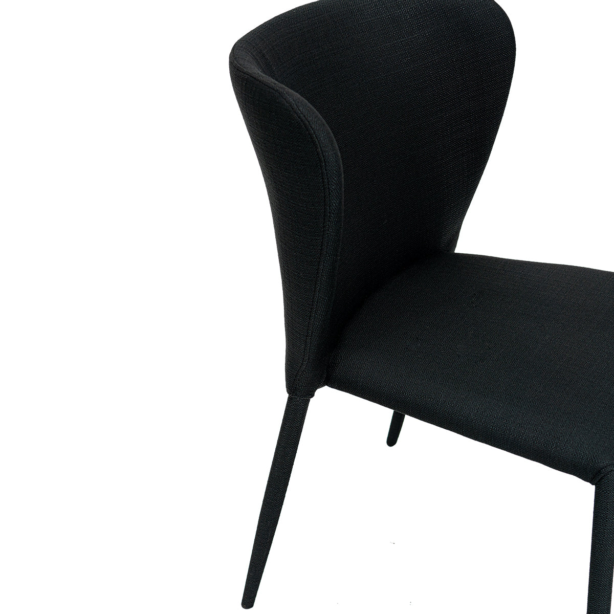 Foley Dining Chair Set of 2 - Black