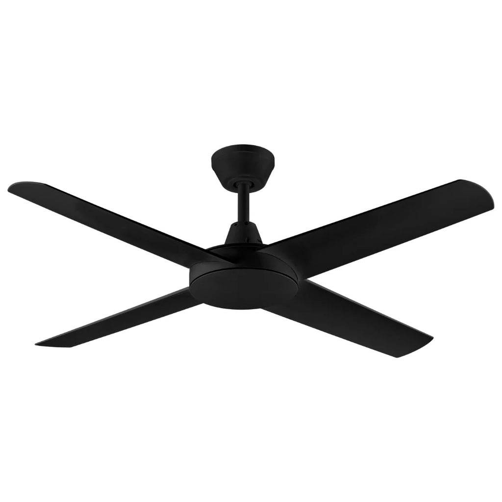 360 Fans Aspire AC Ceiling Fan 52" (132cm) Black
