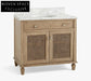 36 Inch Modern American Style Solid Wood Floor Mount Bathroom Vanity Cabinet