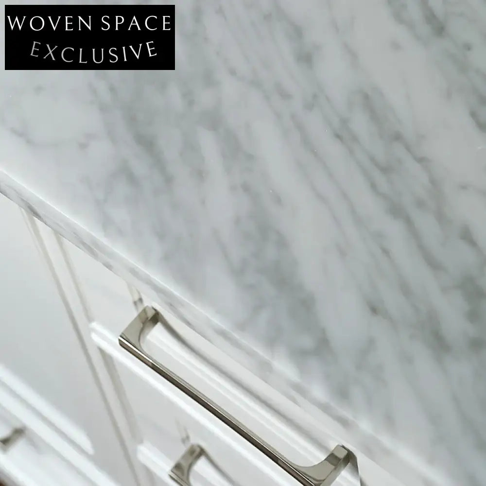 36 Inch Modern White European Style Bathroom Storage Vanity Cabinet