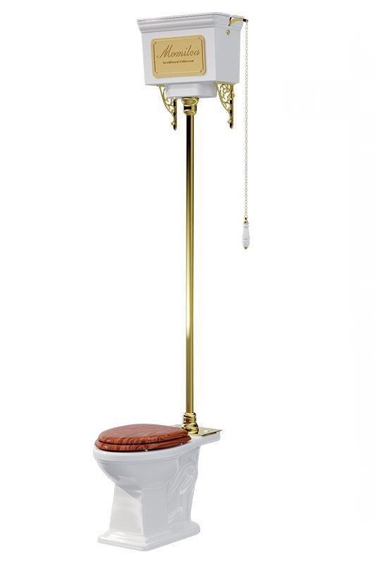 British style retro toilet