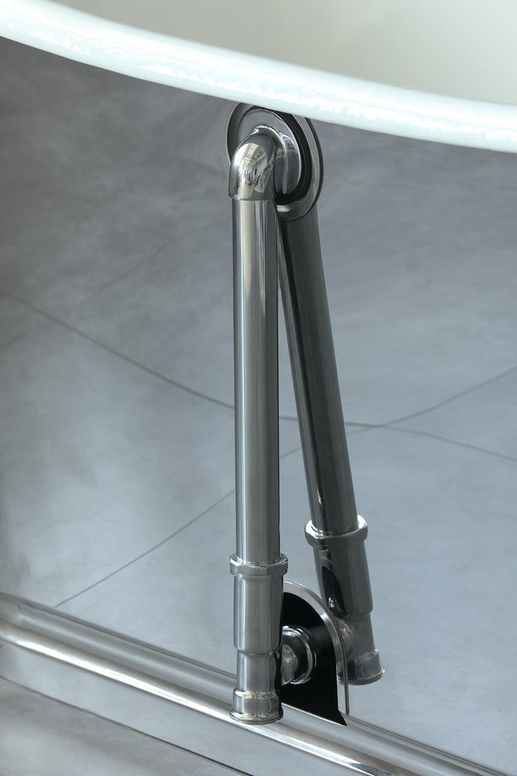 Arséne Style Freestanding Stainless Steel Bathtub