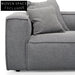 4 Seater Sofa with Cushion and Pillow - Graphite Grey Sofas