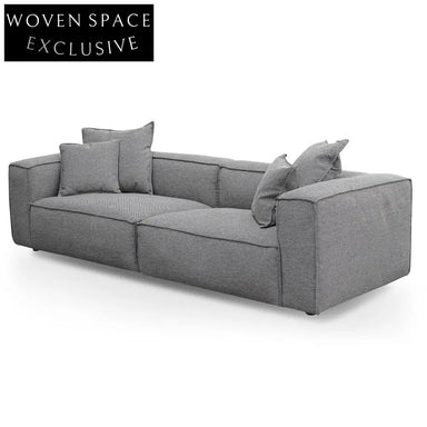 CLC2734-KSO 4 Seater Sofa with Cushion and Pillow - Graphite Grey